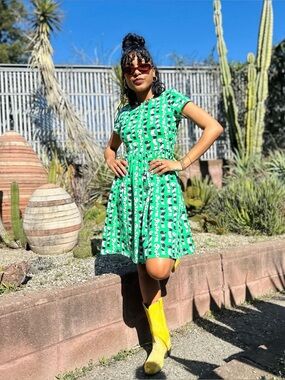 Nooworks Lucy Snakes Dress with pockets